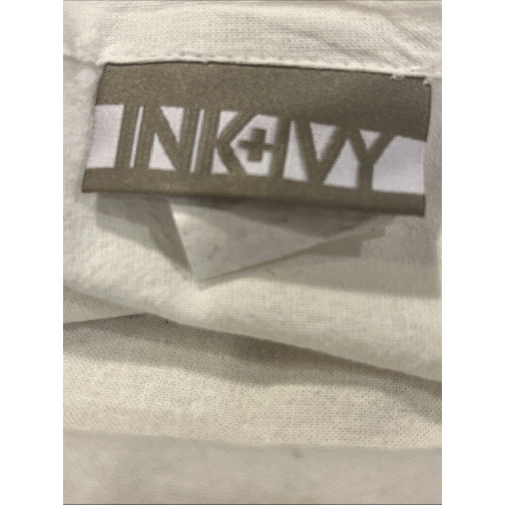 INK+IVY Imani Aztec Southwest Navajo Tribal 100% Cotton Fringe 2 Shams Std - Picture 9 of 14